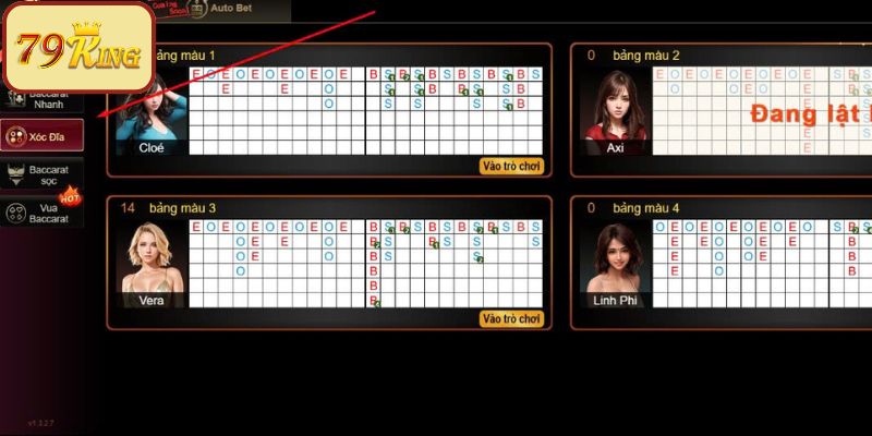 Giới thiệu về trò chơi xóc đĩa tại 79King