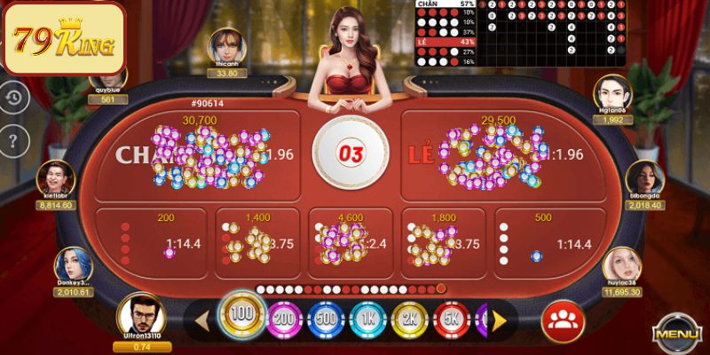 Kinh nghiệm chơi xóc đĩa 79King