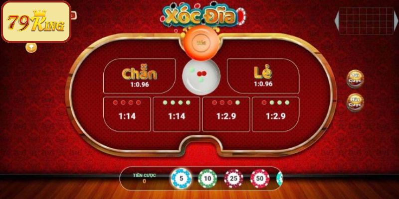 Mẹo tham gia chơi xóc đĩa 79King bất bại